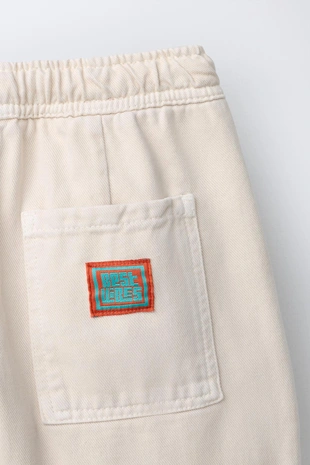 Брюки BALLOON с декоративными швами- Заказать в России