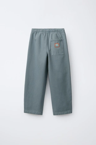 Брюки BALLOON с декоративными швами- Заказать в России