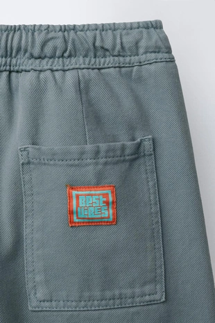 Брюки BALLOON с декоративными швами- Заказать в России