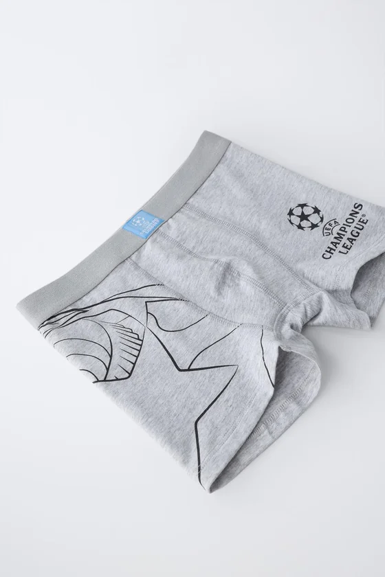 6–14 ЛЕТ/ НАБОР ИЗ ДВУХ ТРУСОВ-БОКСЕРОВ UEFA CHAMPIONS LEAGUE ®
