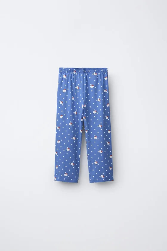 2-6 ЛЕТ/ПИЖАМА С ПРИНТОМ HELLO KITTY © SANRIO