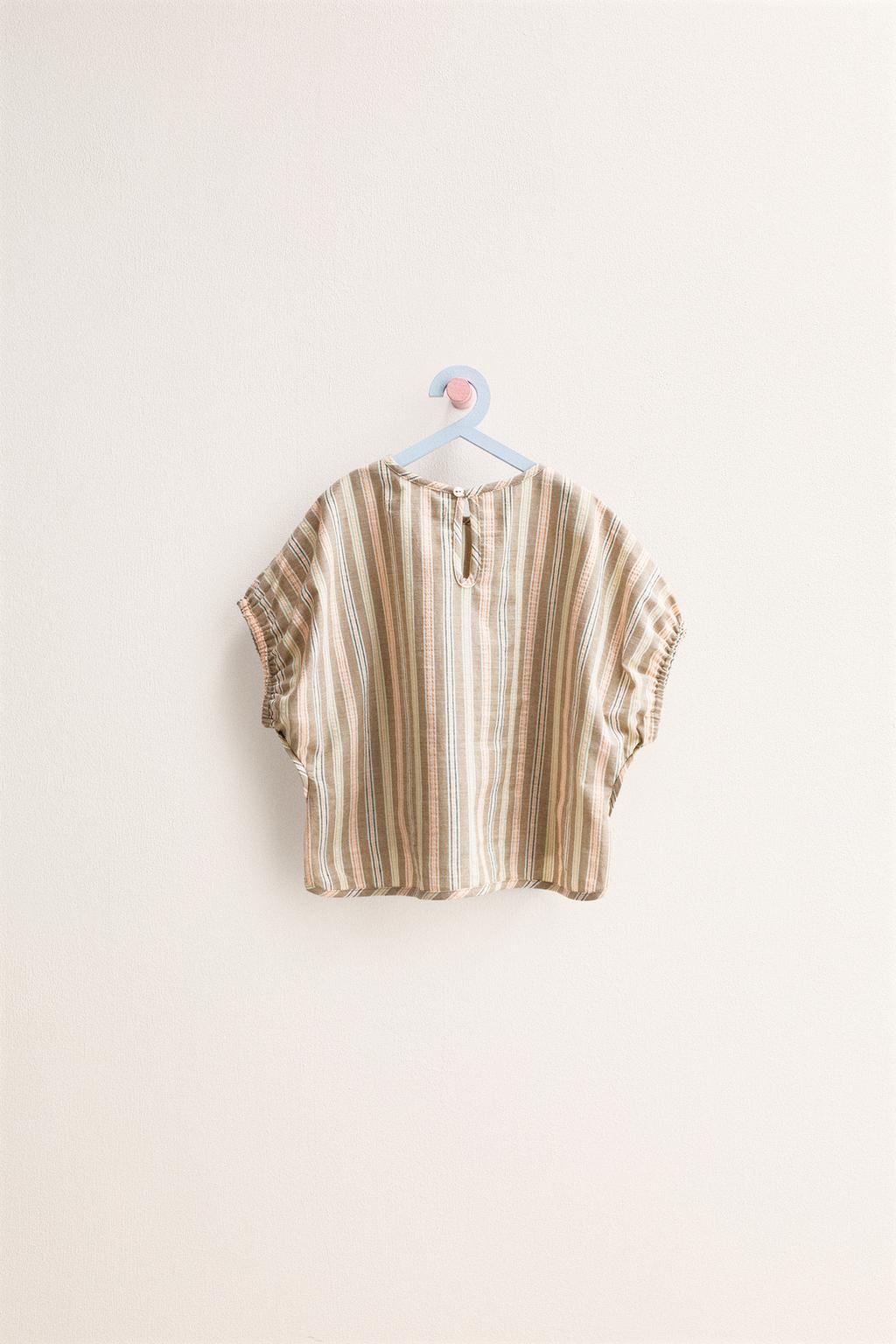 ZARA TIMELESS — БЛУЗА В ПОЛОСКУ