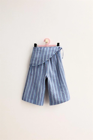 ZARA TIMELESS - брюки-парео в полоску- Заказать в России