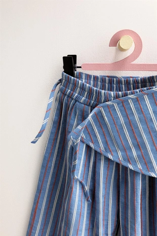ZARA TIMELESS - брюки-парео в полоску- Заказать в России
