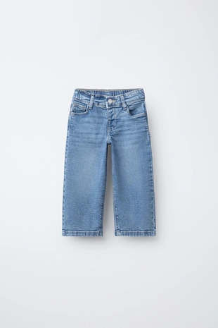 Удобные джинсы-кюлоты- Заказать в России