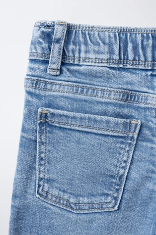 Удобные джинсы-кюлоты- Заказать в России