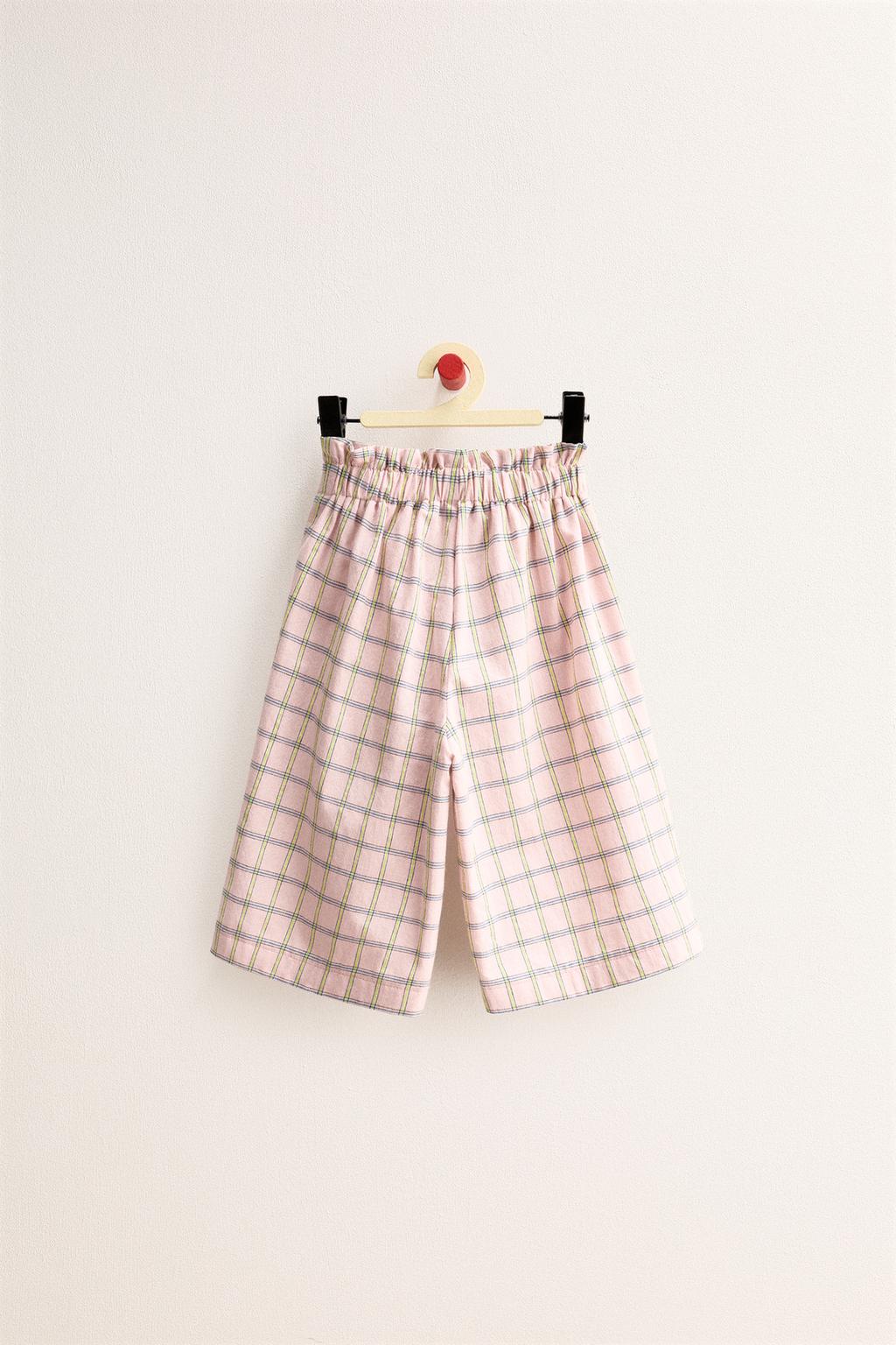 ZARA TIMELESS - БРЮКИ WIDE LEG В КЛЕТКУ