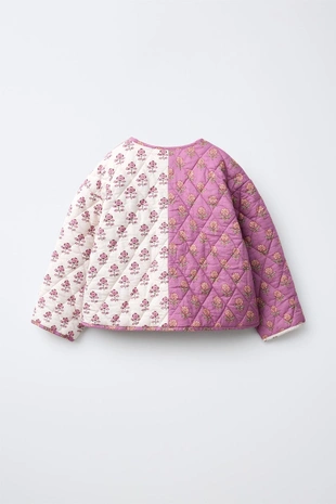 Стеганый жакет в стиле пэчворк- Заказать в России