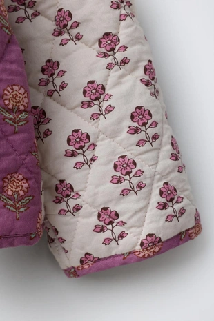 Стеганый жакет в стиле пэчворк- Заказать в России