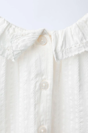 Боди с ажурной вышивкой- Заказать в России