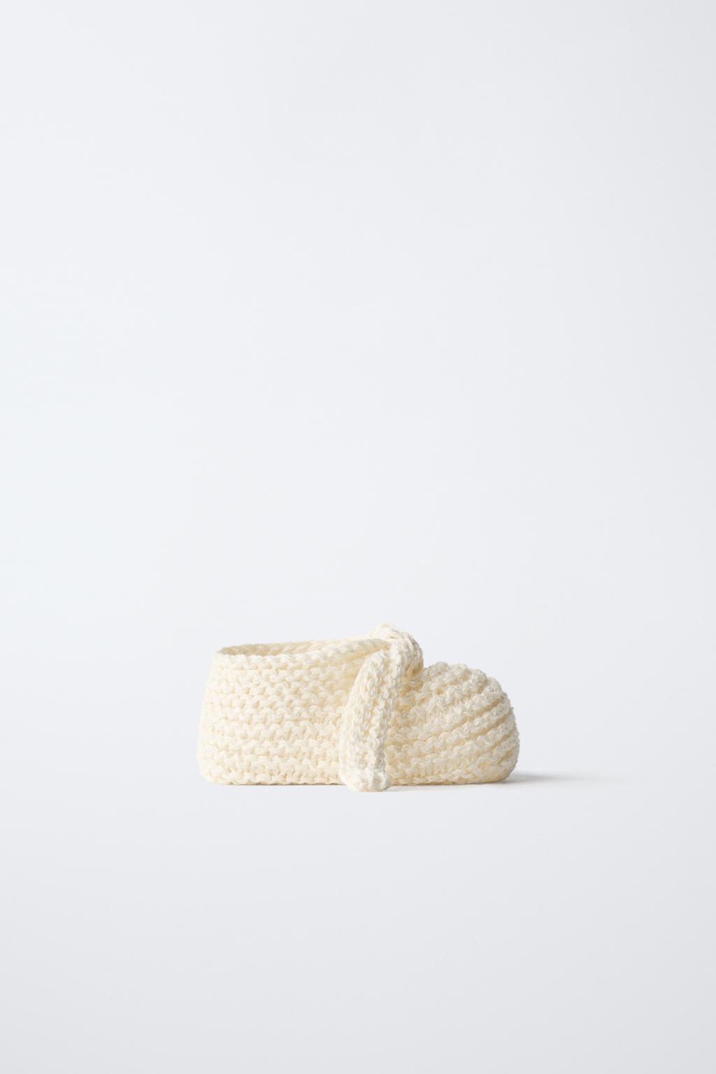 Босоножки-сапоги из хлопка