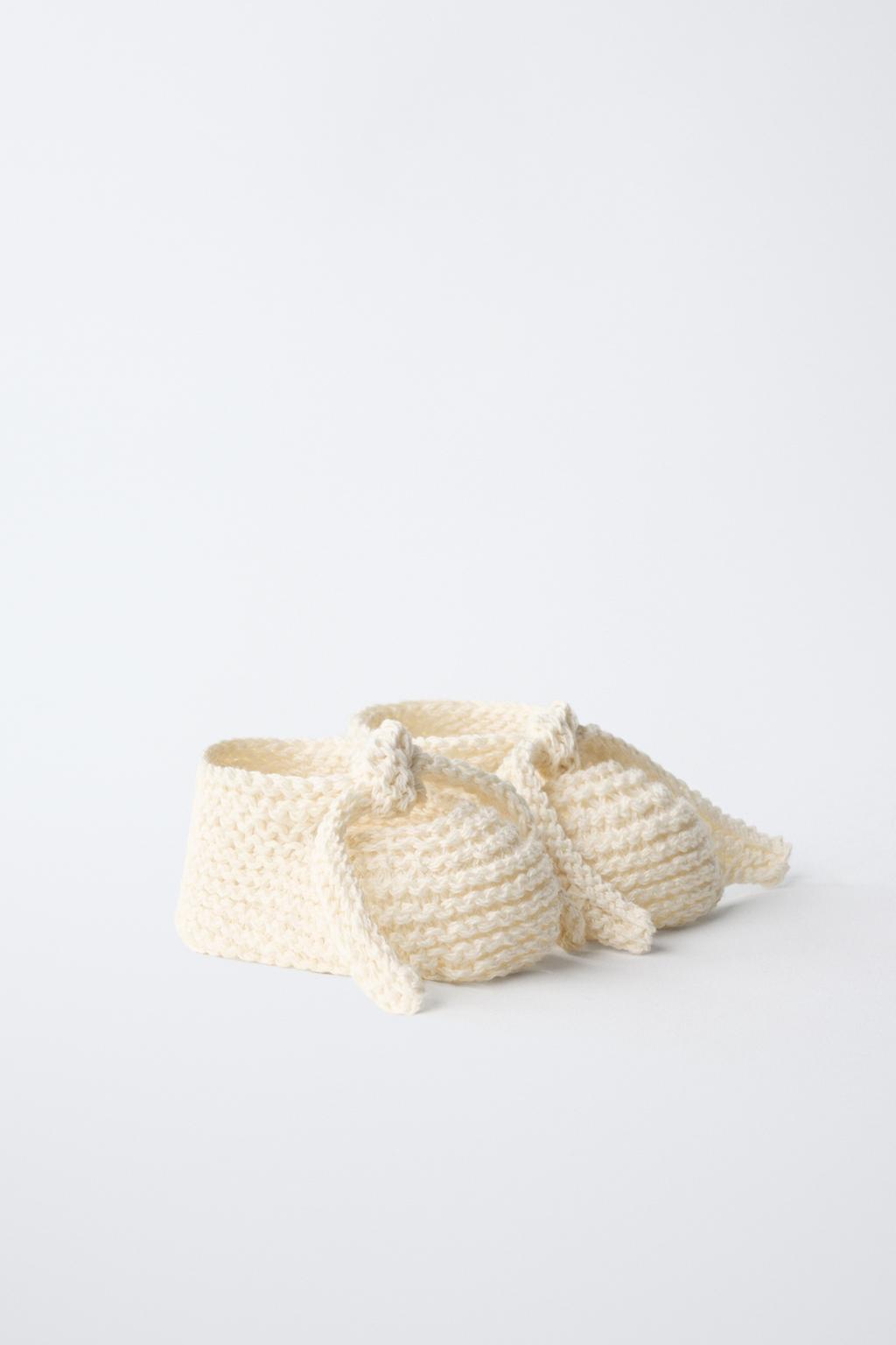 Босоножки-сапоги из хлопка