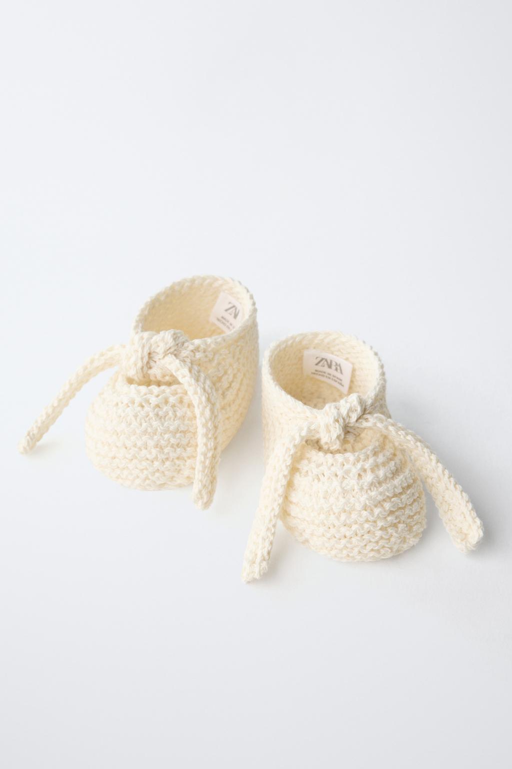 Босоножки-сапоги из хлопка