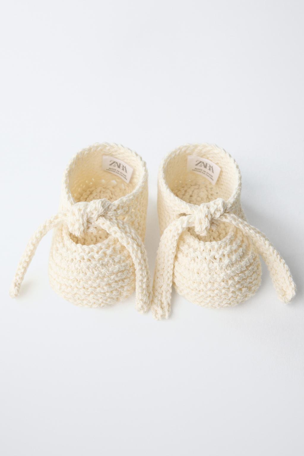 Босоножки-сапоги из хлопка