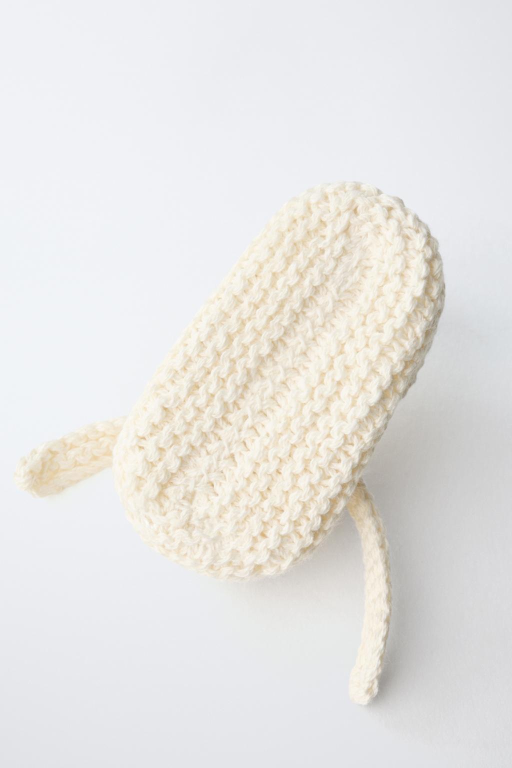 Босоножки-сапоги из хлопка