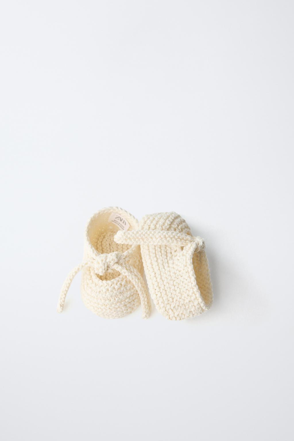 Босоножки-сапоги из хлопка