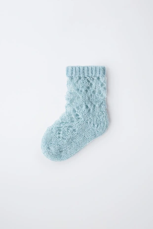 Носки с открытой вязкой- Заказать в России