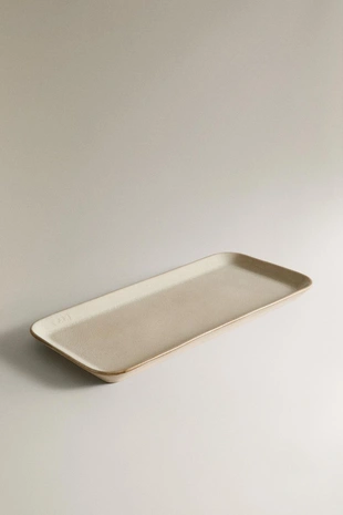 Маленькая прямоугольная керамическая поднос- Заказать в России