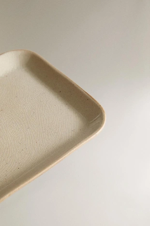 Маленькая прямоугольная керамическая поднос- Заказать в России
