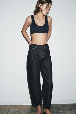 Зауженные джинсы со средней посадкой — ZW COLLECTION- Заказать в России