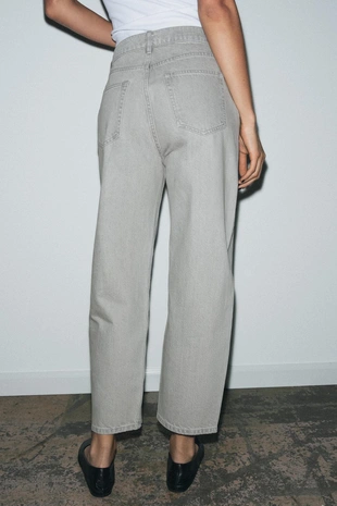 Зауженные джинсы со средней посадкой — ZW COLLECTION