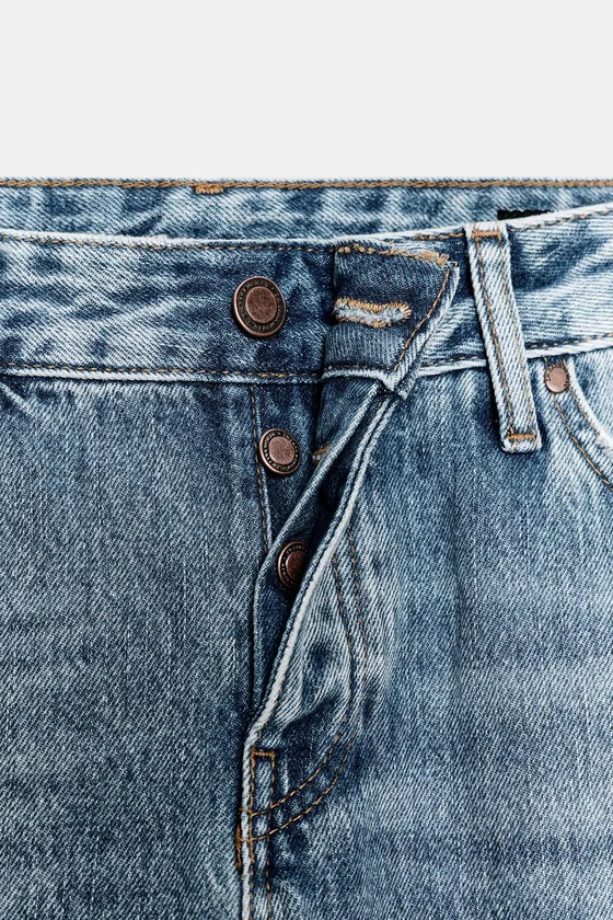 ДЖИНСЫ  С НИЗКОЙ ПОСАДКОЙ — коллекция Zara «ZW»