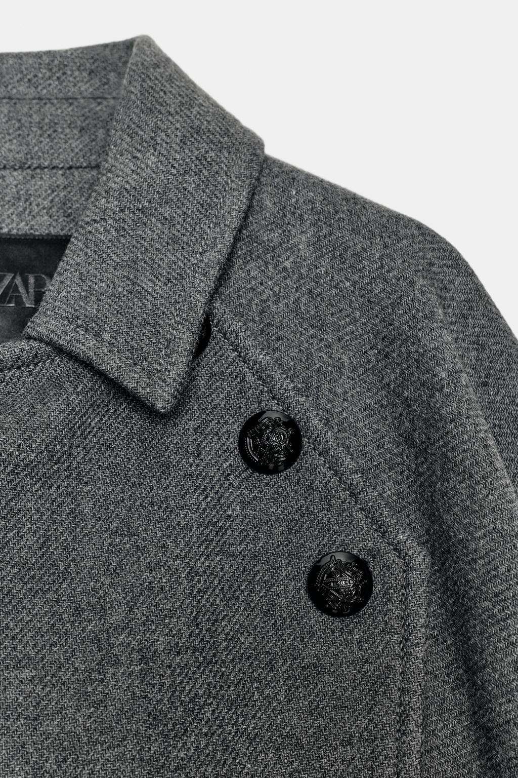 НАКИДКА ИЗ ШЕРСТИ ZW COLLECTION LIMITED EDITION