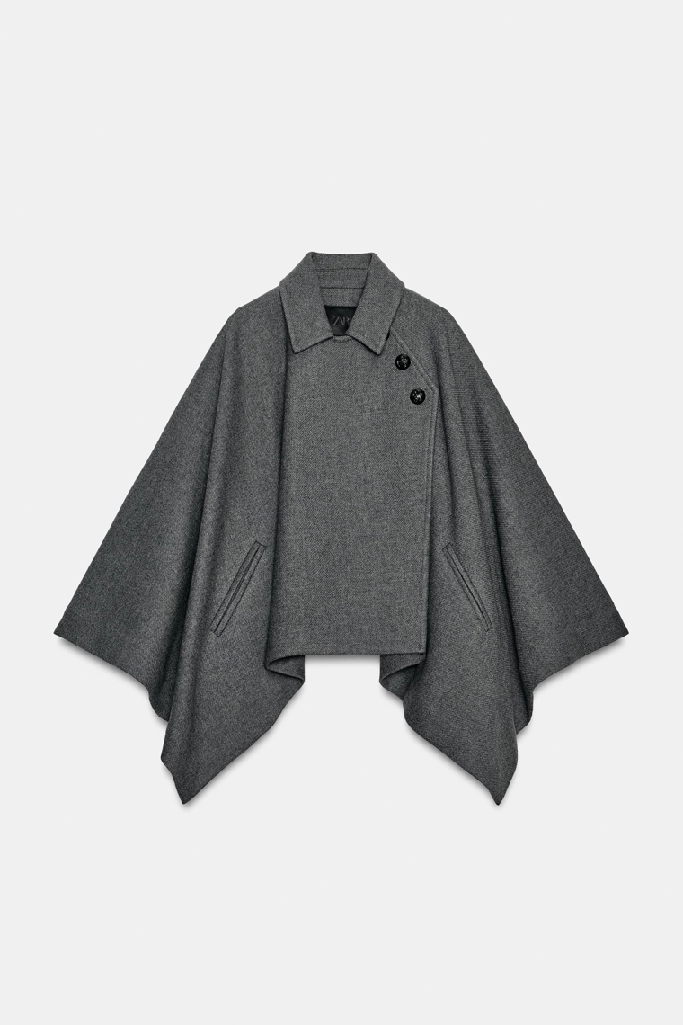 Пальто из шерстяной смеси коллекции zw лимитированного издания