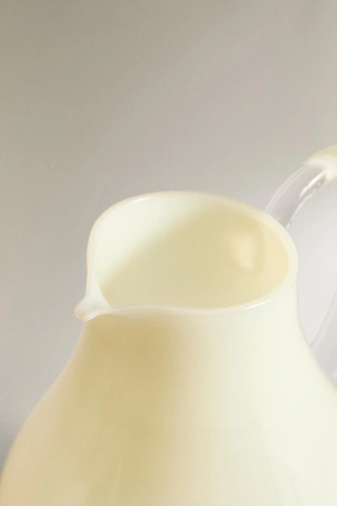 Прозрачный кувшин из цветного боросиликатного стекла- Заказать в России