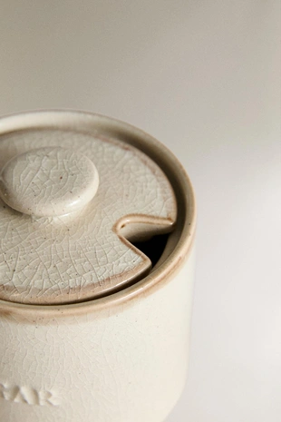 Фарфоровая сахарница с ложкой- Заказать в России