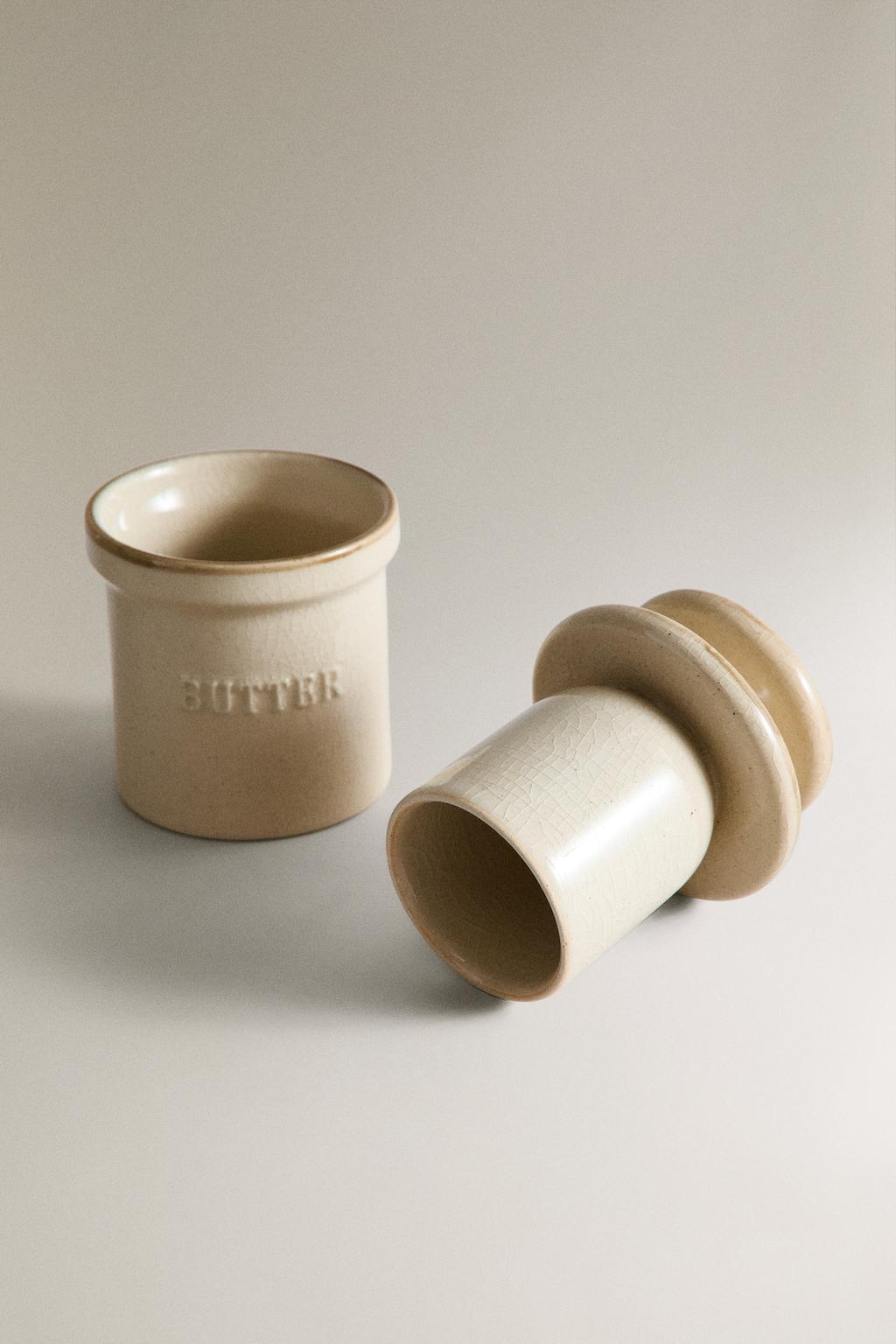 Керамическая цилиндрическая масляница