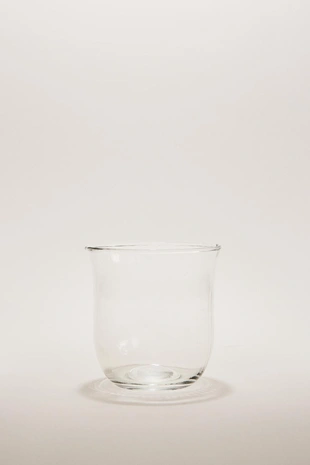 Стакан из стекла с объемным дизайном- Заказать в России