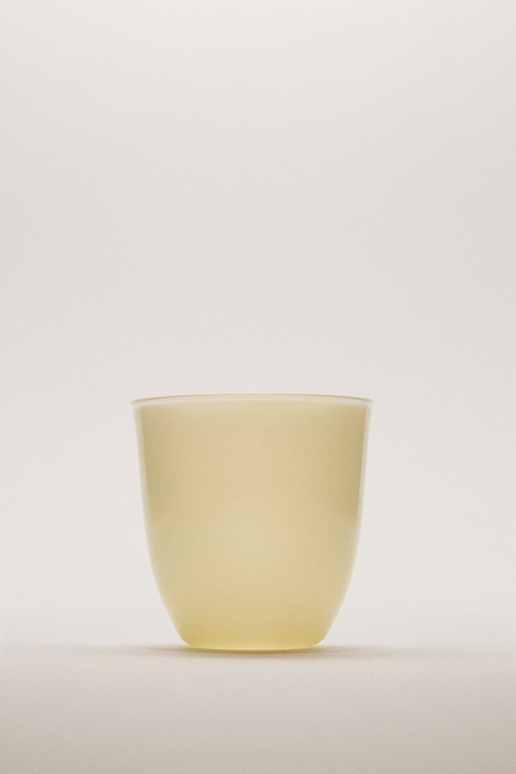 Стакан из цветного боросиликатного стекла