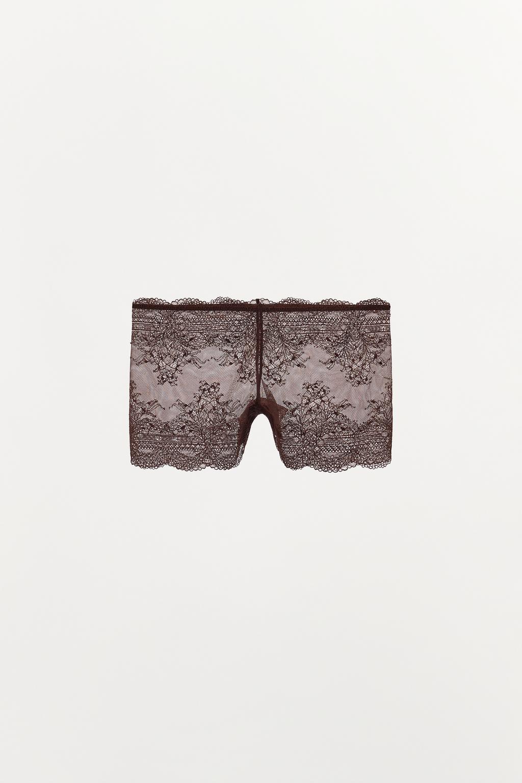 КРУЖЕВНЫЕ ТРУСЫ-ШОРТЫ