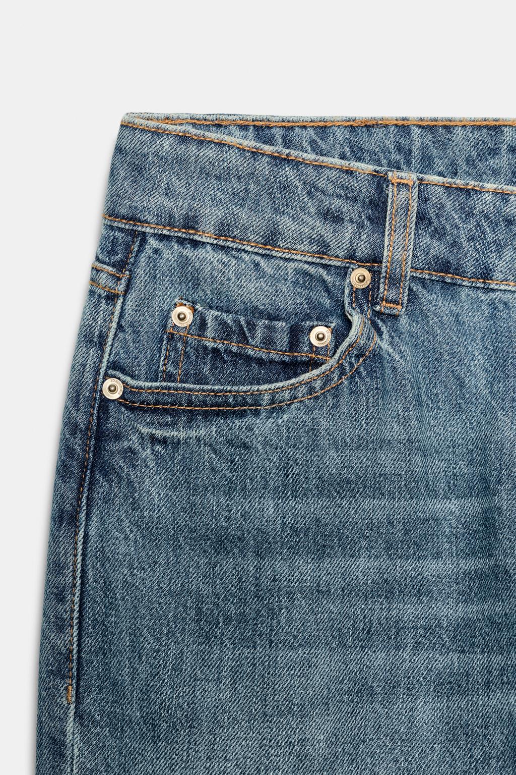 ДЖИНСЫ ZW COLLECTION CIGARETTE СО СРЕДНЕЙ ПОСАДКОЙ