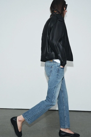 Джинсы ZW COLLECTION CIGARETTE со средней посадкой