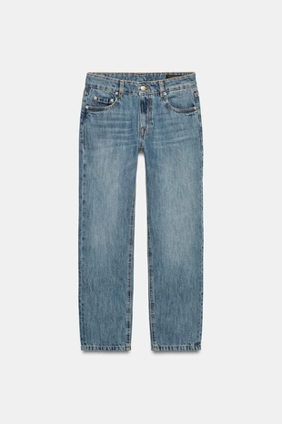 Джинсы ZW COLLECTION CIGARETTE со средней посадкой- Заказать в России