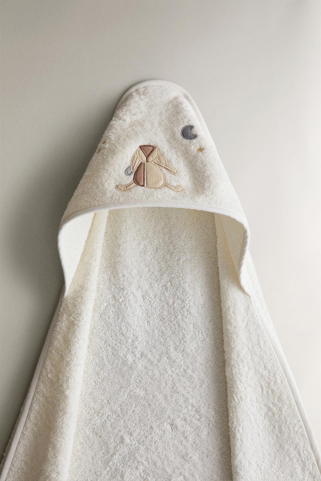 Полотенце для младенцев с капюшоном