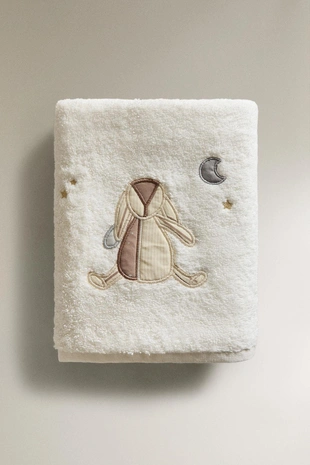 Детская полотенце-зайчик- Заказать в России