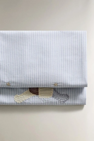 Комплект из двух простыней для мини-кроватки раббит коттон- Заказать в России