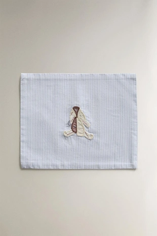 Комплект из двух простыней для мини-кроватки раббит коттон- Заказать в России