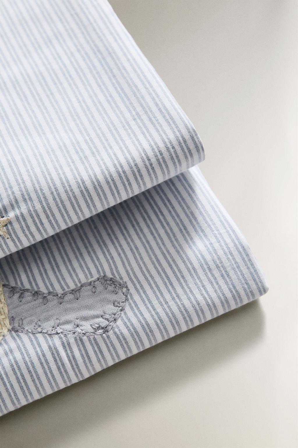 Комплект из двух простыней для мини-кроватки раббит коттон