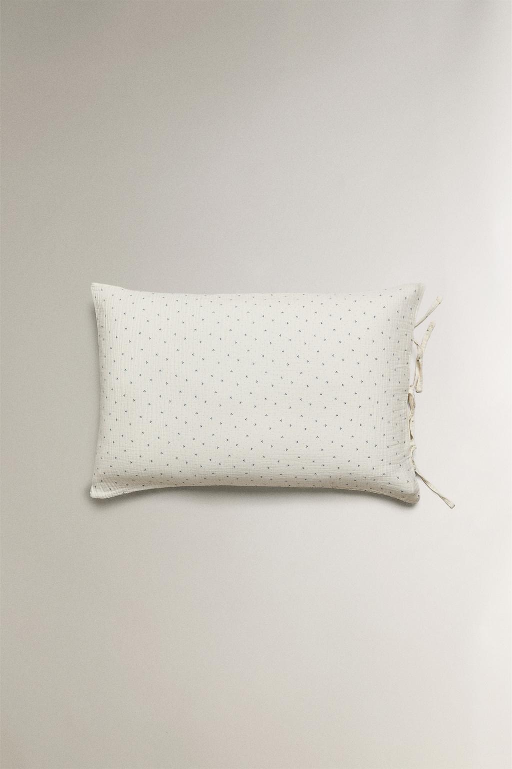 Детский чехол из хлопка в горошек