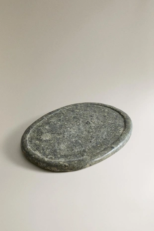 Зеленый мраморный поднос- Заказать в России