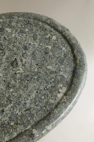 Зеленый мраморный поднос- Заказать в России