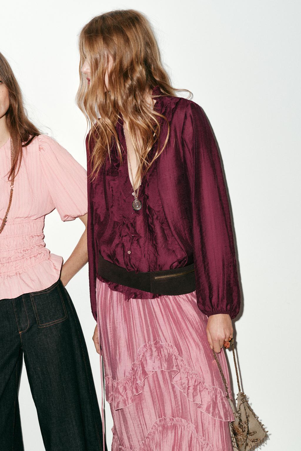 ЮБКА МИДИ С ВОЛАНАМИ