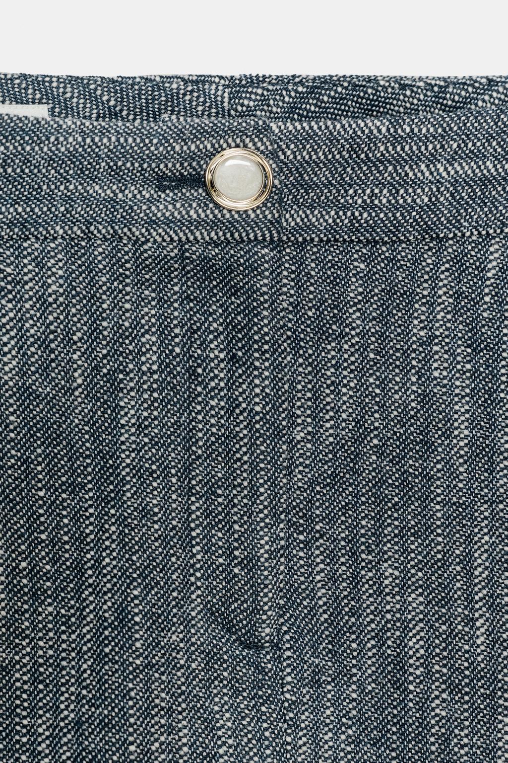 ЮБКА-ШОРТЫ ИЗ РЕЛЬЕФНОЙ ТКАНИ