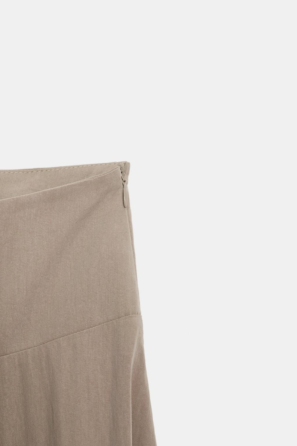 ЮБКА МИДИ АСИММЕТРИЧНОГО КРОЯ