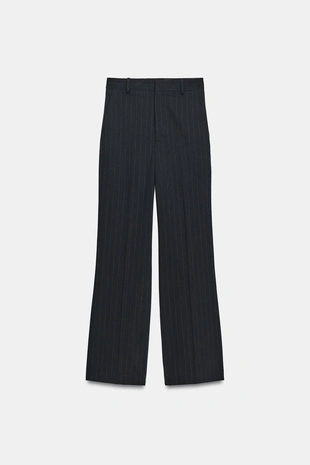 Брюки с высокой посадкой в полоску — ZW COLLECTION- Заказать в России