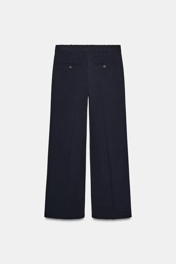 ШИРОКИЕ БРЮКИ С ЗАЩИПАМИ — коллекция Zara «ZW»